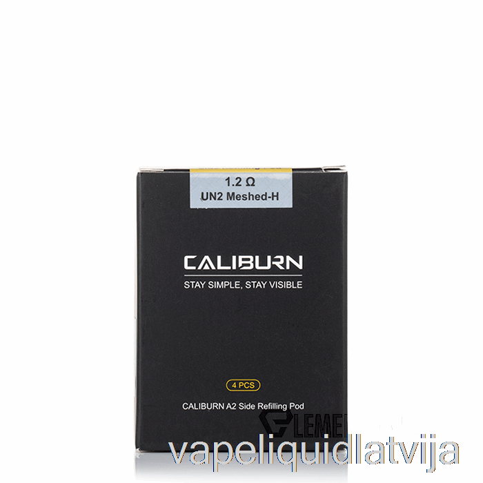 Uwell Caliburn A2 Rezerves Pods 1,2ohm A2s Pods Vape šķidrums